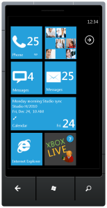 Theme Windows Mobile Home Screen